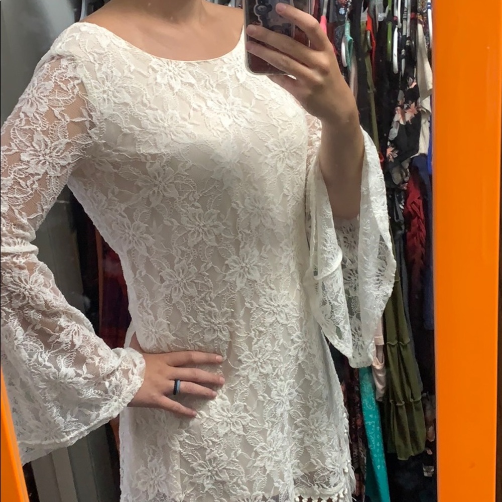 Lace Destination Wedding dress/ Summer Party dress